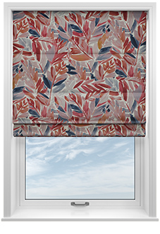 Acer, Mulberry - Motorised Roman Blind